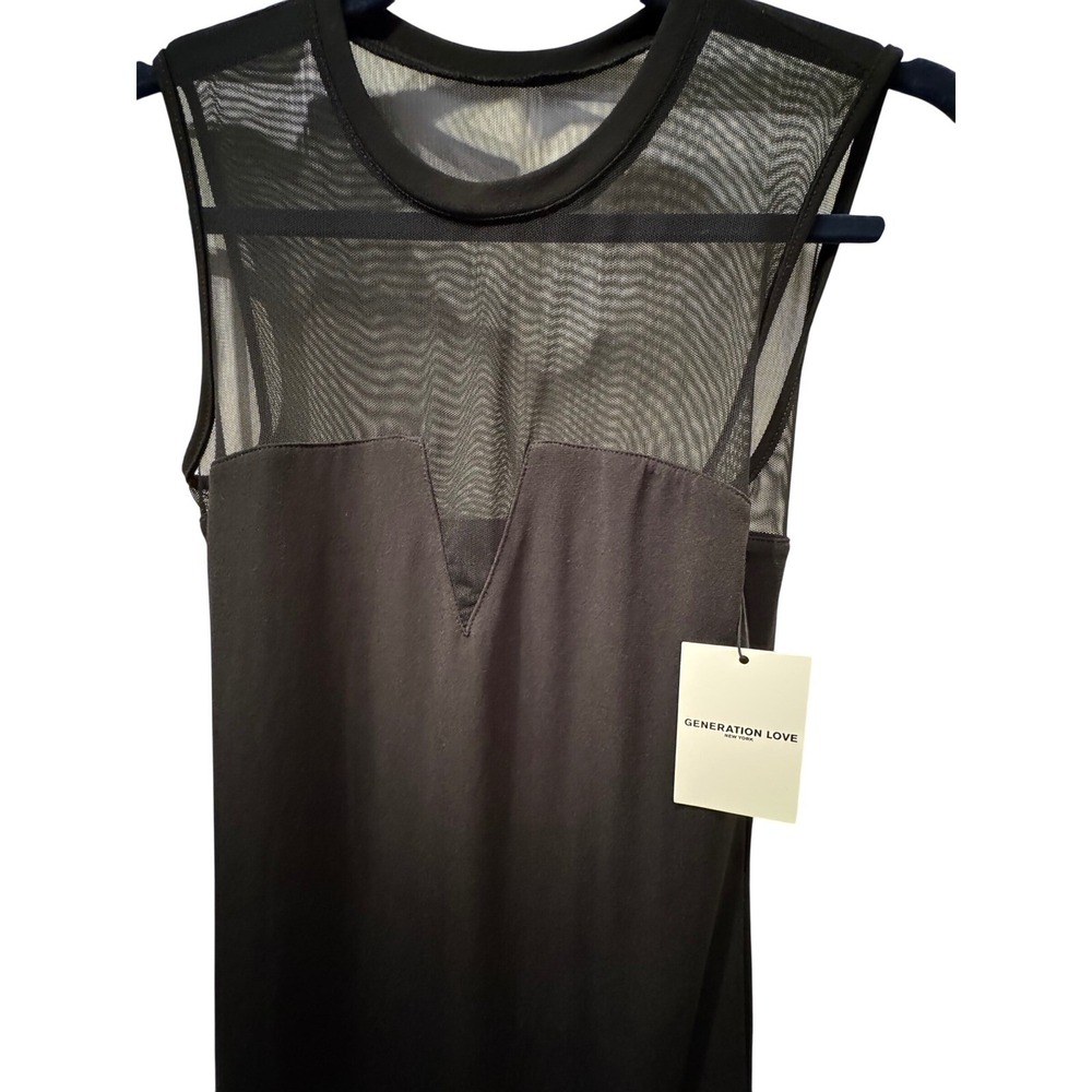 Generation Love Silva Mesh Dress * Size XS * Color Black (F) - Picture 5 of 8